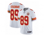 Men's Nike Kansas City Chiefs #89 Gavin Escobar Vapor Untouchable Limited White NFL Jersey