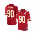 Men's Nike Kansas City Chiefs #90 Bennie Logan Limited Red Team Color NFL Jersey