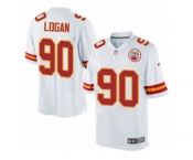 Men's Nike Kansas City Chiefs #90 Bennie Logan Limited White NFL Jersey