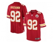 Men's Nike Kansas City Chiefs #92 Tanoh Kpassagnon Limited Red Team Color NFL Jersey