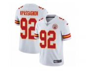 Men's Nike Kansas City Chiefs #92 Tanoh Kpassagnon Vapor Untouchable Limited White NFL Jersey