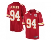 Men's Nike Kansas City Chiefs #94 Jarvis Jenkins Limited Red Team Color NFL Jersey