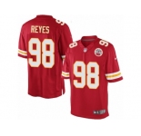 Men's Nike Kansas City Chiefs #98 Kendall Reyes Limited Red Team Color NFL Jersey