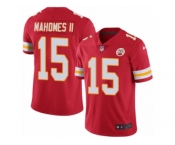 Nike Chiefs #15 Patrick Mahomes II Red Men's Stitched NFL Limited Rush Jersey