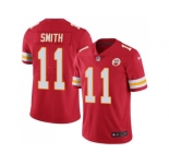 Nike Kansas City Chiefs #11 Alex Smith Red Men's Stitched NFL Limited Rush Jersey