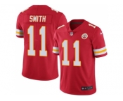 Nike Kansas City Chiefs #11 Alex Smith Red Men's Stitched NFL Limited Rush Jersey