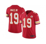 Nike Kansas City Chiefs #19 Jeremy Maclin Red Men's Stitched NFL Limited Rush Jersey
