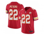 Nike Kansas City Chiefs #22 Marcus Peters Red Men's Stitched NFL Limited Rush Jersey