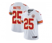 Nike Kansas City Chiefs #25 Armani Watts White Men Stitched NFL Vapor Untouchable Limited Jersey
