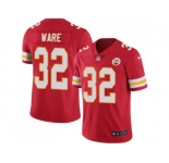 Nike Kansas City Chiefs #32 Spencer Ware Red Men's Stitched NFL Limited Rush Jersey