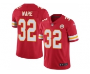 Nike Kansas City Chiefs #32 Spencer Ware Red Men's Stitched NFL Limited Rush Jersey