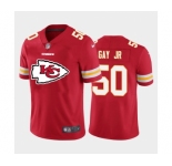 Nike Kansas City Chiefs #50 Willie Gay Jr. Red Team Big Logo Vapor Untouchable Limited Jersey