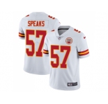 Nike Kansas City Chiefs #57 Breeland Speaks White Men Stitched NFL Vapor Untouchable Limited Jersey