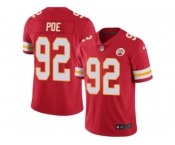 Nike Kansas City Chiefs #92 Dontari Poe Red Men's Stitched NFL Limited Rush Jersey