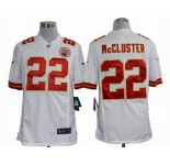nike nfl jerseys kansas city chiefs #22 mccluster white[nike limited]