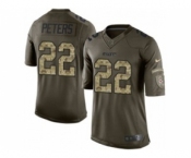 nike nfl jerseys kansas city chiefs #22 peters army green[nike Limited Salute To Service][peters]