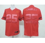 nike nfl jerseys kansas city chiefs #25 charles red[drenched limited]