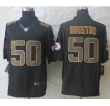 nike nfl jerseys kansas city chiefs #50 houston black[nike impact limited][houston]