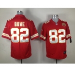 nike nfl jerseys kansas city chiefs #82 bowe red[nike limited patch A]