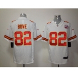 nike nfl jerseys kansas city chiefs #82 bowe white[nike limited patch A]