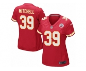Women Nike Kansas City Chiefs #39 Terrance Mitchell Game Red Team Color NFL Jersey