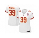 Women Nike Kansas City Chiefs #39 Terrance Mitchell Game White NFL Jersey