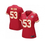 Women Nike Kansas City Chiefs #53 Ramik Wilson Game Red Team Color NFL Jersey