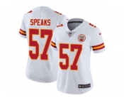 Women Nike Kansas City Chiefs #57 Breeland Speaks White Stitched NFL Vapor Untouchable Limited Jersey