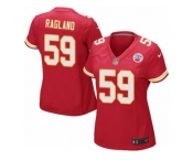 Women Nike Kansas City Chiefs #59 Reggie Ragland Game Red Team Color NFL Jersey