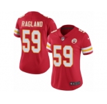 Women Nike Kansas City Chiefs #59 Reggie Ragland Red Team Color Vapor Untouchable Elite Player NFL Jersey