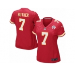 Women Nike Kansas City Chiefs #7 Harrison Butker Game Red Team Color NFL Jersey