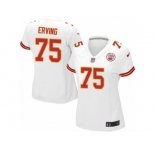 Women Nike Kansas City Chiefs #75 Cameron Erving Game White NFL Jersey