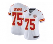 Women Nike Kansas City Chiefs #75 Cameron Erving White Vapor Untouchable Limited Player NFL Jersey