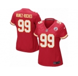 Women Nike Kansas City Chiefs #99 Rakeem Nunez-Roches Game Red Team Color NFL Jersey