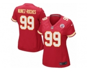 Women Nike Kansas City Chiefs #99 Rakeem Nunez-Roches Game Red Team Color NFL Jersey