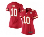Women's Nike Kansas City Chiefs #10 Tyreek Hill Limited Red Team Color NFL Jersey