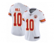 Women's Nike Kansas City Chiefs #10 Tyreek Hill Vapor Untouchable Limited White NFL Jersey