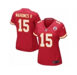 Women's Nike Kansas City Chiefs #15 Patrick Mahomes II Game Red Team Color NFL Jersey