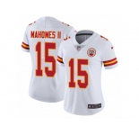 Women's Nike Kansas City Chiefs #15 Patrick Mahomes II Vapor Untouchable Limited White NFL Jersey