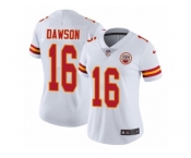 Women's Nike Kansas City Chiefs #16 Len Dawson Vapor Untouchable Limited White NFL Jersey