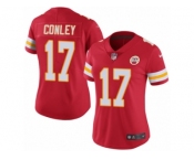 Women's Nike Kansas City Chiefs #17 Chris Conley Limited Red Rush NFL Jersey
