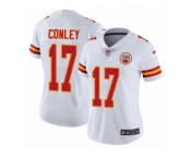 Women's Nike Kansas City Chiefs #17 Chris Conley Vapor Untouchable Limited White NFL Jersey