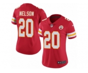 Women's Nike Kansas City Chiefs #20 Steven Nelson Limited Red Rush NFL Jersey