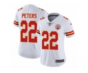 Women's Nike Kansas City Chiefs #22 Marcus Peters Vapor Untouchable Limited White NFL Jersey