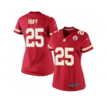 Women's Nike Kansas City Chiefs #25 Marqueston Huff Limited Red Team Color NFL Jersey