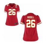 Women's Nike Kansas City Chiefs #26 KeiVarae Russell Red Team Color NFL Jersey