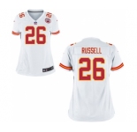 Women's Nike Kansas City Chiefs #26 KeiVarae Russell White NFL Jersey
