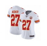Women's Nike Kansas City Chiefs #27 Kenneth Acker Vapor Untouchable Limited White NFL Jersey
