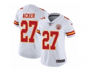 Women's Nike Kansas City Chiefs #27 Kenneth Acker Vapor Untouchable Limited White NFL Jersey