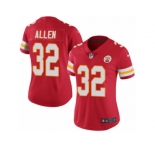 Women's Nike Kansas City Chiefs #32 Marcus Allen Limited Red Rush NFL Jersey